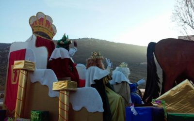 Concurso de carrozas y de animación en la Cabalgata de Reyes Magos 2017