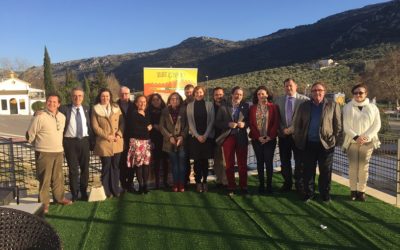 Mancomunidad de la Subbética estudia unificar trazados con Jaén para crear la Vía Verde del Aceite