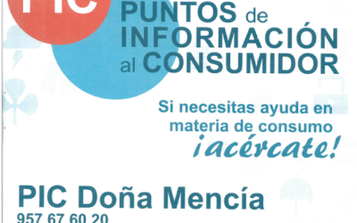 Nuevas fechas del Punto de Información al Consumidor