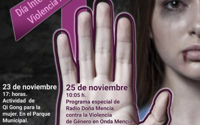 Doña Mencía conmemora el 25 de noviembre, día internacional contra la violencia de género.