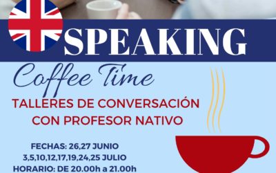 Talleres de conversación en inglés con profesor nativo.