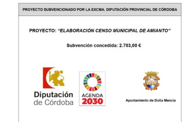 PROYECTO: “ELABORACIÓN CENSO MUNICIPAL DE AMIANTO”